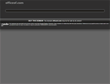 Tablet Screenshot of officeof.com